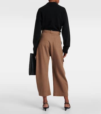 Pantalon ample en cachemire mélangé | Loro Piana