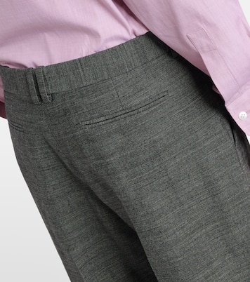 Pantaloni regular Gandal in lana vergine | The Row