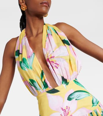 Vestido midi Marie Rose de algodón | Alexandra Miro
