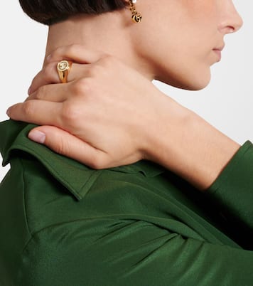 Anillo Gucci Blondie esmaltado | Gucci