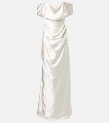 Robe longue de mariée Nova Cocotte en soie | Vivienne Westwood
