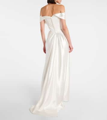 Robe longue de mariée Nova Cocotte en soie | Vivienne Westwood