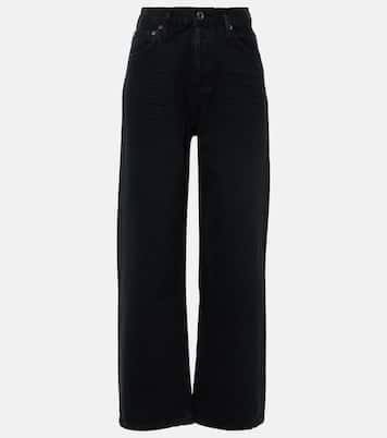 High-Rise Cropped Straight Jeans Ren | Agolde