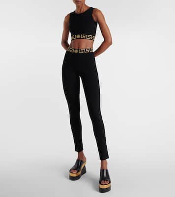 Leggings Greca Border | Versace