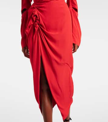 Abito midi asimmetrico con ruches | Vivienne Westwood