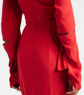 Abito midi asimmetrico con ruches | Vivienne Westwood
