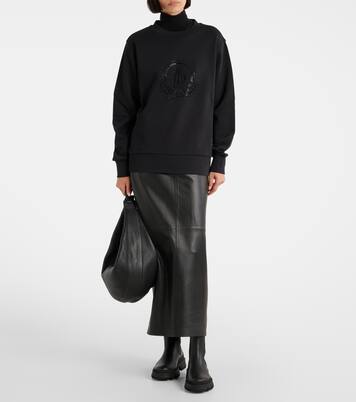 Felpa in pile di misto cotone | Moncler