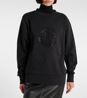 Felpa in pile di misto cotone | Moncler