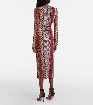 Zig Zag midi dress | Missoni