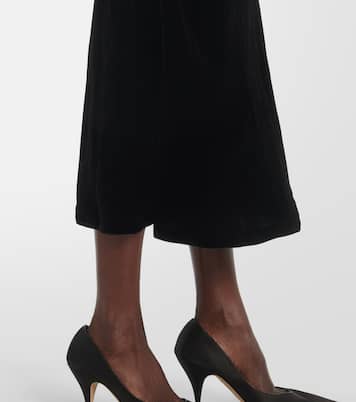 Abito bustier Ethel a pois | Rebecca Vallance