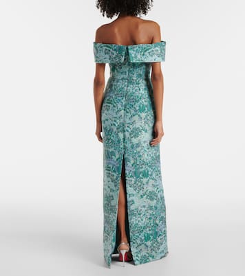 Abito lungo Clover in broccato | Markarian