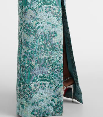 Abito lungo Clover in broccato | Markarian