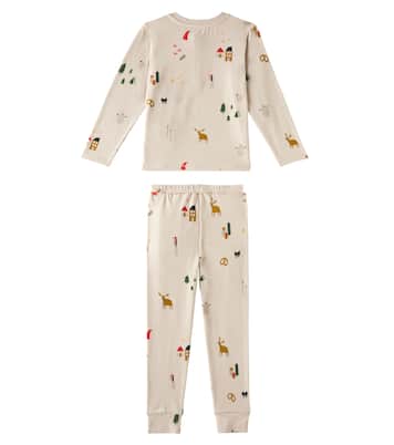 Wilhelm printed cotton-blend pajamas | Liewood