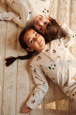 Wilhelm printed cotton-blend pajamas | Liewood