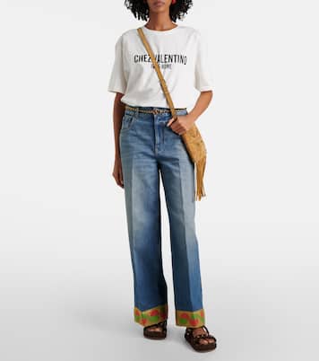 Sandalias Rockstud Torchon con piel | Valentino Garavani