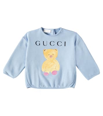 Bebé - sudadera de algodón estampada | Gucci Kids
