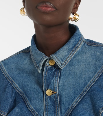 Camisa Mathilde de denim | Ulla Johnson
