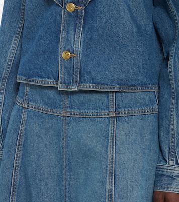 Camisa Mathilde de denim | Ulla Johnson