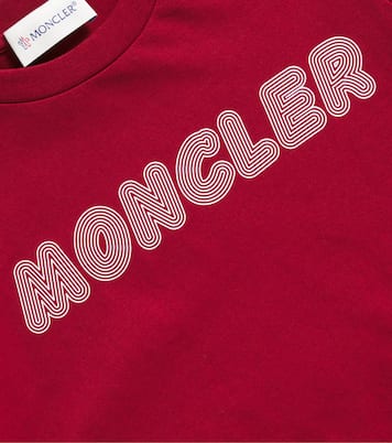 Camiseta en jersey de algodón con logo | Moncler Enfant