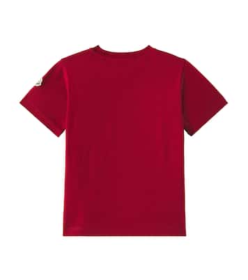 Camiseta en jersey de algodón con logo | Moncler Enfant