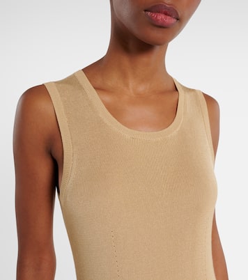 Pleated midi dress | Joseph