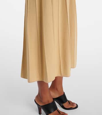 Pleated midi dress | Joseph