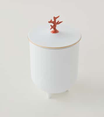Footed Coral candle | L'Objet