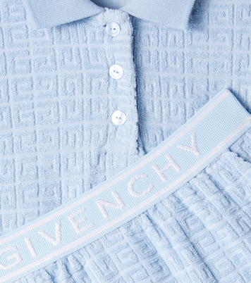 Felpa e gonna in cotone 4G | Givenchy Kids