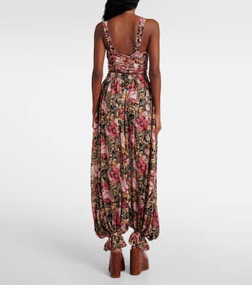 Weite Hose aus Seiden-Charmeuse | Chloé