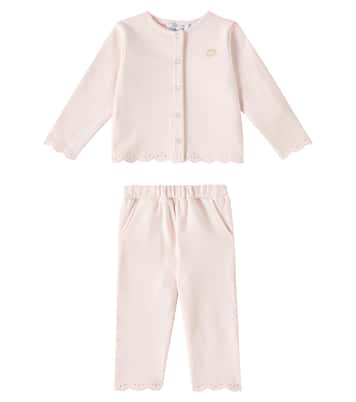 Bebé - set de cárdigan y pantalones de algodón | Tartine et Chocolat