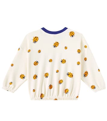 Ladybugs cotton jersey sweatshirt | Mini Rodini