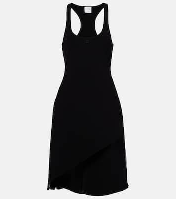 Miniabito asimmetrico Infinity in crêpe | Courrèges