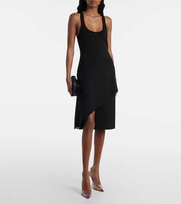 Miniabito asimmetrico Infinity in crêpe | Courrèges
