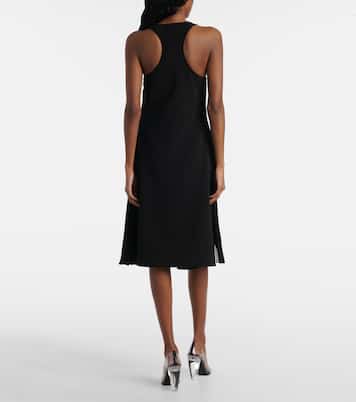 Miniabito asimmetrico Infinity in crêpe | Courrèges