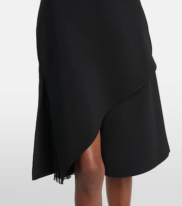 Miniabito asimmetrico Infinity in crêpe | Courrèges