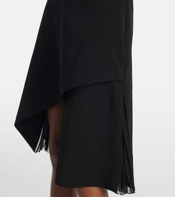 Miniabito asimmetrico Infinity in crêpe | Courrèges