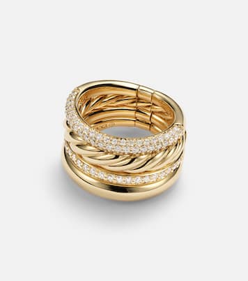 Bague DY Mercer® en or 18 ct et diamants | David Yurman