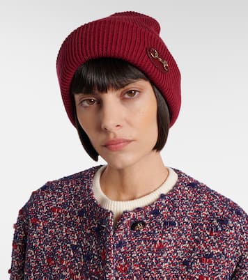 Horsebit ribbed-knit wool beanie | Gucci