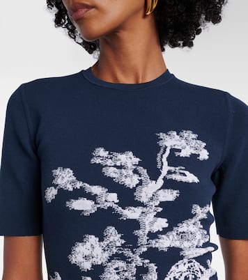 Jacquard top | Erdem