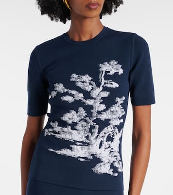 Jacquard top | Erdem