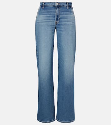 Lotta high-rise wide-leg jeans | 7 For All Mankind