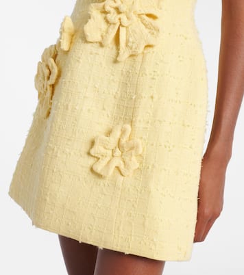Rosario tweed bustier dress | Leo Lin
