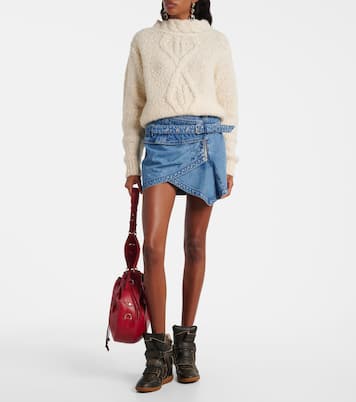 Bolton Medium leather shoulder bag | Isabel Marant