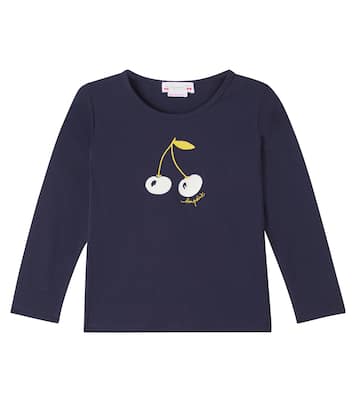 T-shirt Tidjiane brodé en coton | Bonpoint