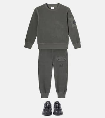 Sudadera de forro polar de algodón | C.P. Company Kids