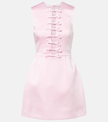 Aymee bow-detail minidress | Rebecca Vallance