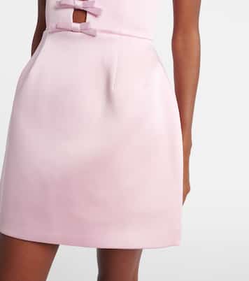 Aymee bow-detail minidress | Rebecca Vallance