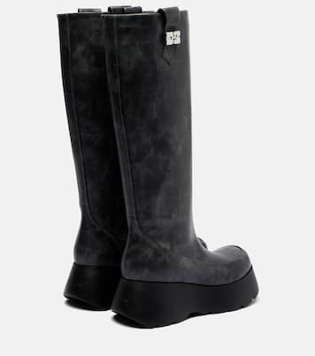 Kat platform knee-high boots | Ganni