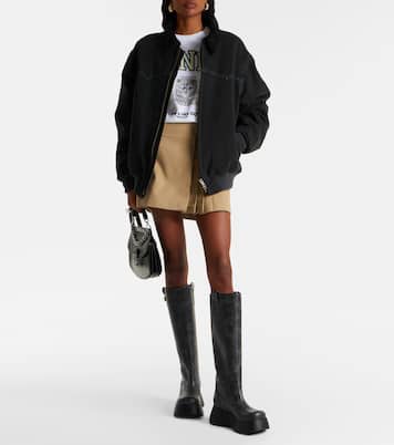 Kat platform knee-high boots | Ganni
