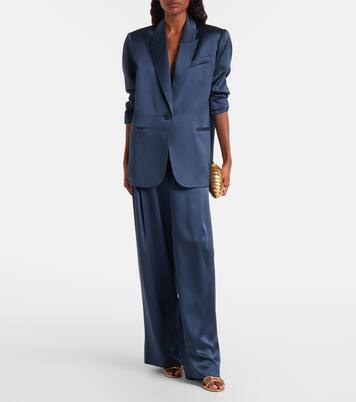 Oversize-Blazer aus Seide | The Sei